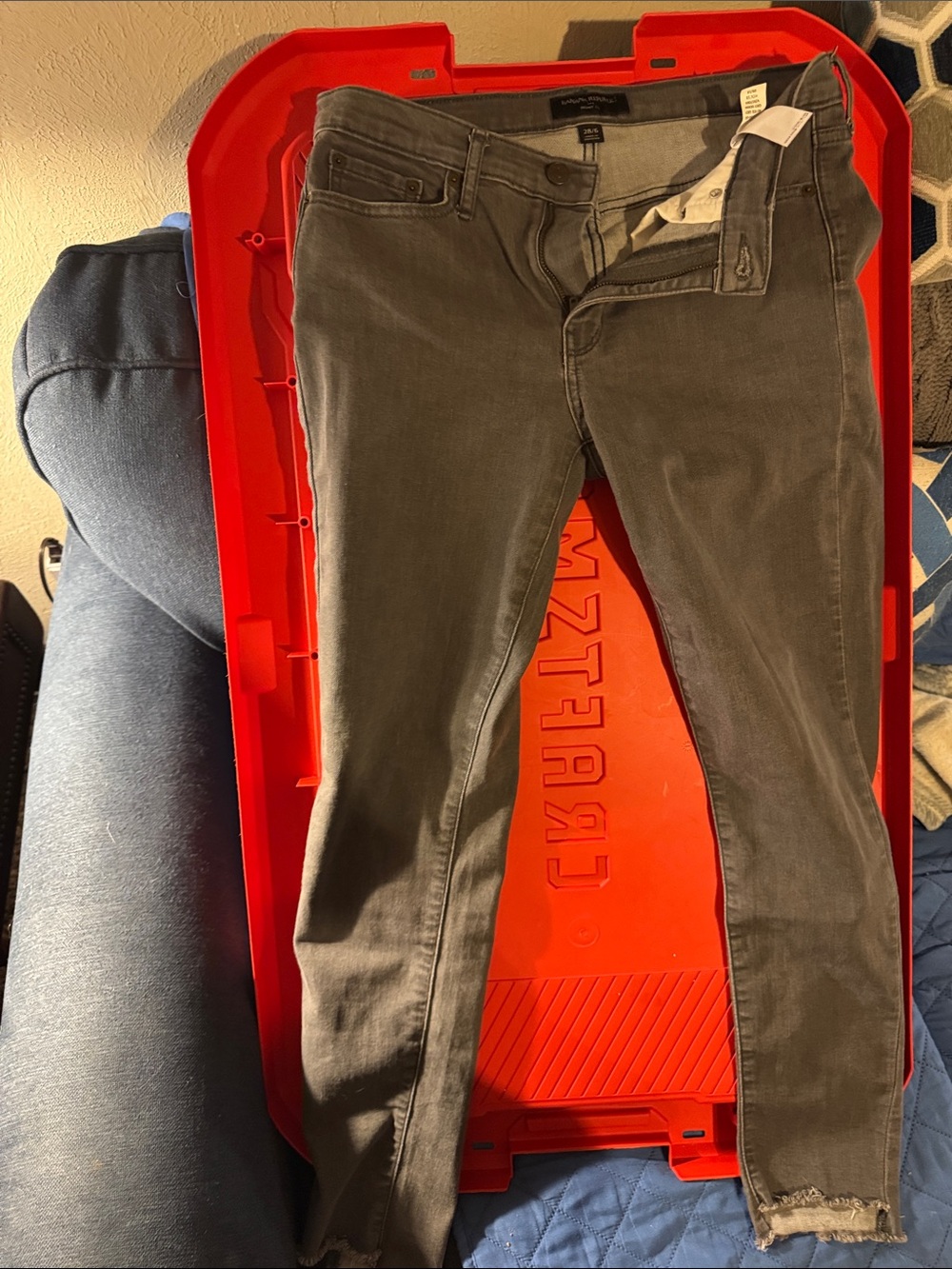 Banana Republic Men's Skinny Jeans in Gray 28/30